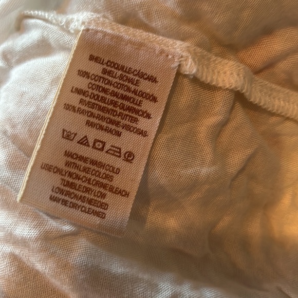 Free People Ruffled Oversized Cream Maxi Dress - Picture 10 of 10